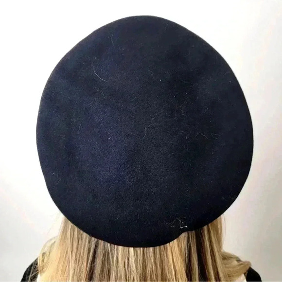 Vintage 70s Flight Ace Fur Felt Military Hat - Picture 6 of 12